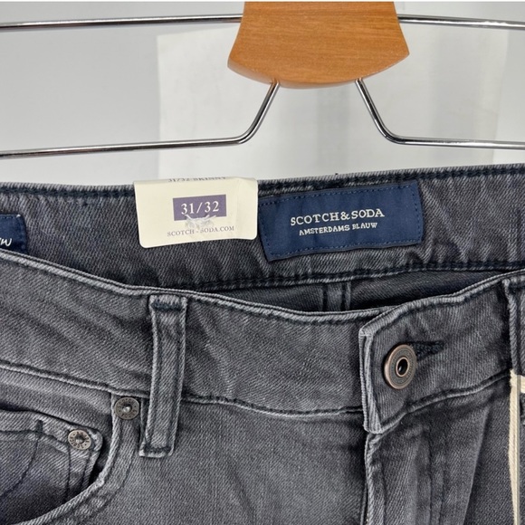 Scotch and Soda Skim Jeans Size 31/32 New with tags - Picture 3 of 3